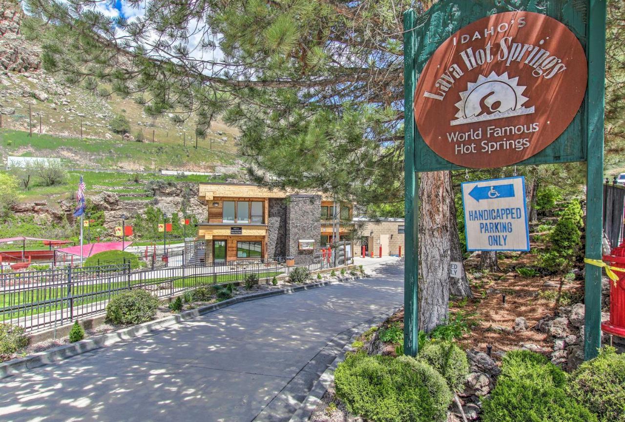 Lovely Lava Hot Springs Studio, Walk To Pools 외부 사진